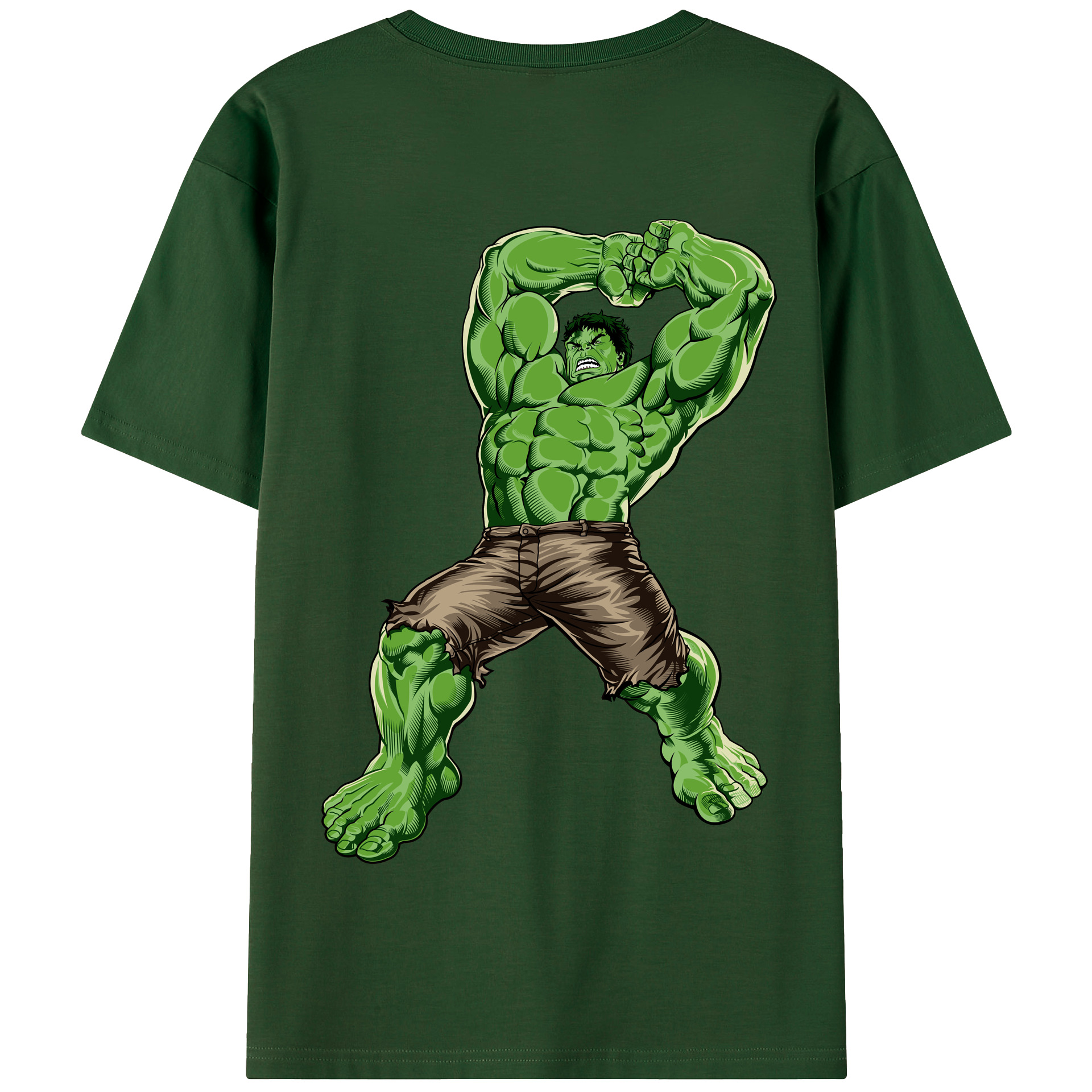 （画像用） アベンジャーズ The Avengers 綿100％半袖Tシャツ（背面プリント）